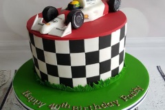 Paddy - F1 40th Birthday Cake