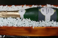 Champagne Bottle Birthday  Cake