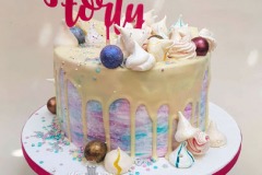 Deirdre - 40th birthday drip cake
