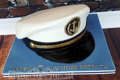Philip - Captains Hat Birthday Cake