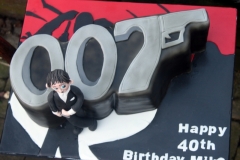Michael - 007 James Bond Birthday  Cake