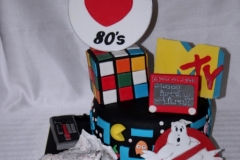 80\'s Baby -  80s birthday Cake
