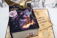 Ave - Deathly Hallows / Harry Potter Birthday Cake