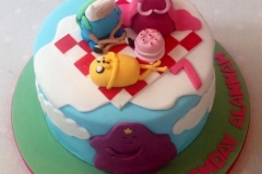 Allannah.  Adventure Time Birthday Cake