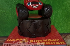 Eoghan - Blaze and the Monster Machine Birthday Cake