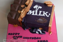 Emma - Cadbury Dairy Milk Bar Birthday Cake