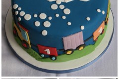 Tiaran - Train Birthday Cake