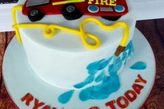 Ryan - Fire Engine Birthday Cake