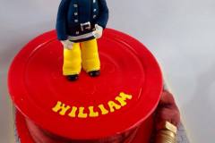 William - Fireman Sam Birthday Cake