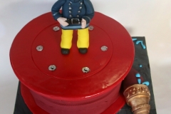Toby - Fireman Sam Birthday Cake