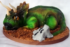 Zac - Triceratops Birthday Cake