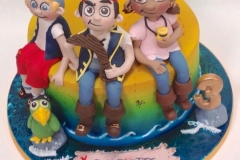 Charlotte - Jake and the Neverland Pirates Birthday Cake