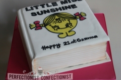 Little Miss Sunshine Book - Birthday Cake
