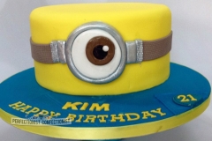 Kim - Minion Birthday Cake