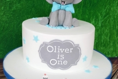 Oliver - Elephant First Birthday Cake