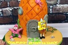Zach - Spongebob Birthday Cake