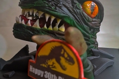 T-rex - Playstation Birthday Cake