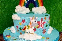 Nive - Unicorn Rainbow Birthday Cake