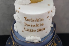 Ilsa - Twinke Twinkle Little Star Naming Day Cake
