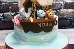 Noah - Noah's Ark Christening Cake