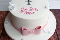 Nessa - Elegant Christening Cake