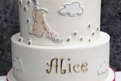 Alice - Winne The Pooh Christening Cake