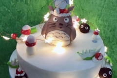 Totoro Christmas Cake