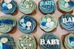 Ellen - Baby Boy Baby Shower Cupcakes