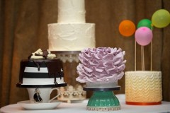 Gary and Amanda - Dessert Table Wedding Cakes