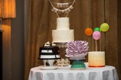 Gary and Amanda - Dessert Table Wedding Cakes