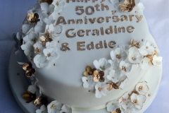 Geraldine and Eddie - Golden Anniversary Cake