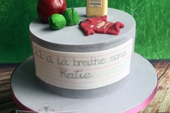 Katie - 21st birthday cake