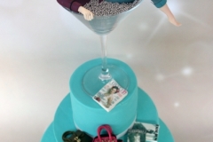 Laura - 30th birthday cake / Cocktail glass cake