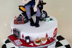 Mark - 40th Birthday Diner Cake