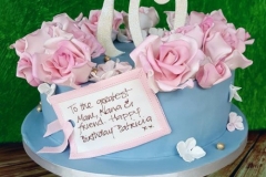Patricia - 70th Birthday Roses Cake