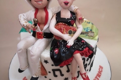 Beatrice - and Elvis Birthday Cake