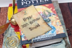 Sinéad (and Brendan) Harry Potter Birthday (Engagement) Cake