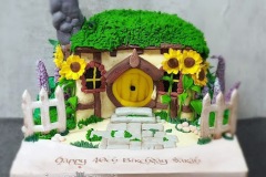 Sarah - Hobbit House Birthday Cake
