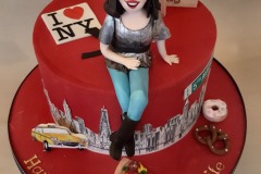 Aoife - New York City themed Birthday Cake