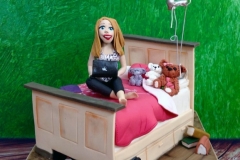 Cathy - 21st Bed Birthday Cake