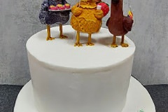 Hetta - 80th Birthday Chicken Birthday Cake