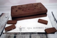 Karl - Giant Bourbon Biscuit Birthday Cake