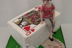 Deirdre - Bridge Birthday Cake