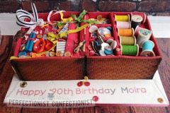 Moira - Sewing Box Birthday Cake