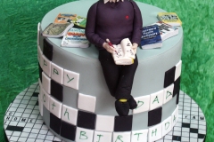 Crossword Fiend - 90th birthday cake