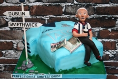 Michael - Dublin/West Bromwich Albion 80th Birthday Cake