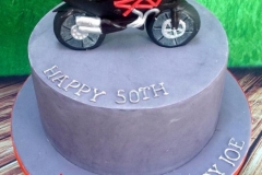 Joe\'s 50th - Ducati Birthday Cake