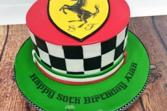 Alan - Ferrari Birthday Cake