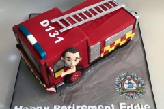 Eddie - Fire Engine Cake