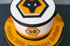 Graham - Wolves Birthday Cake